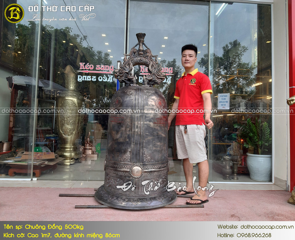 Chuông Đồng 500kg 2
