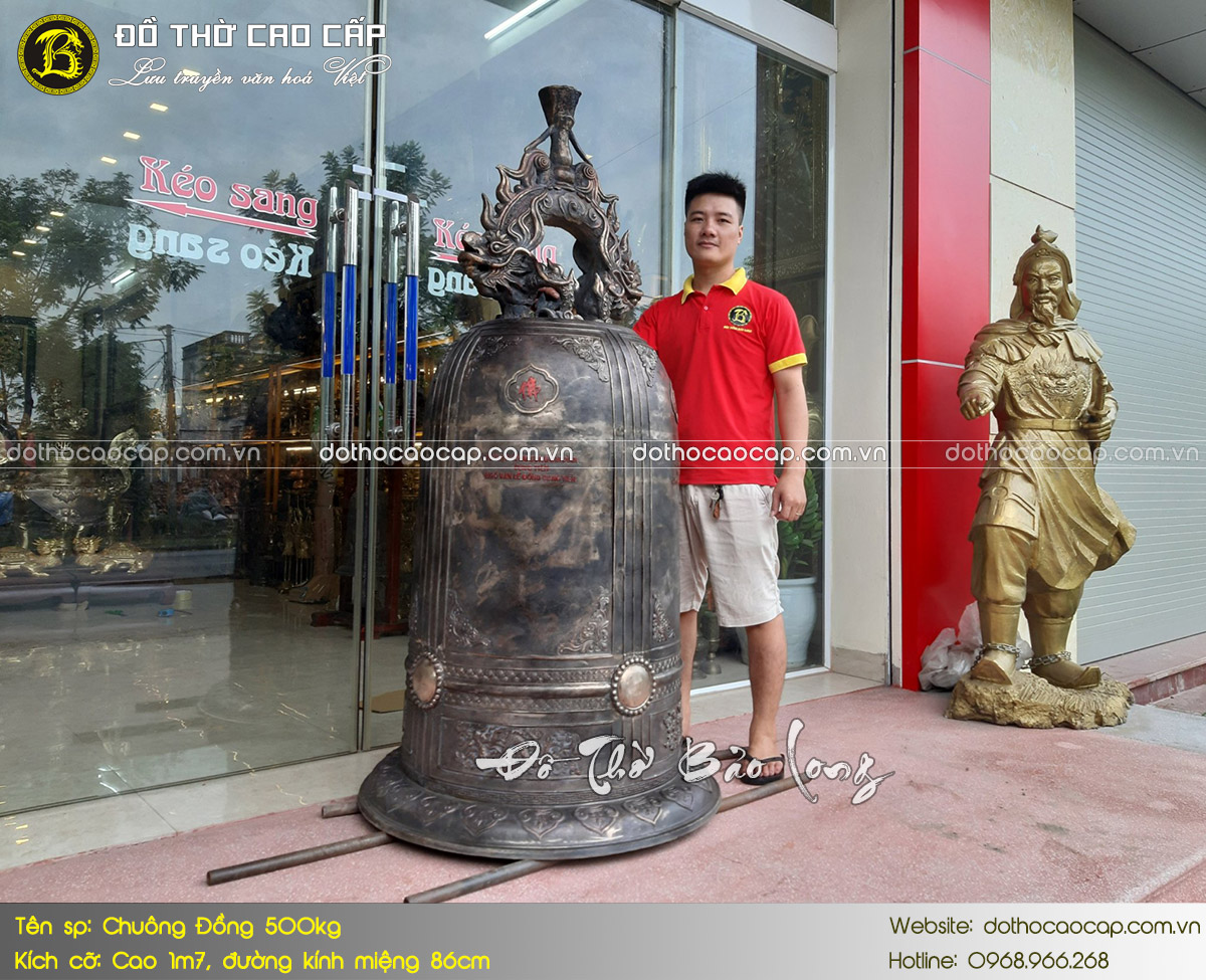 Chuông Đồng 500kg 3